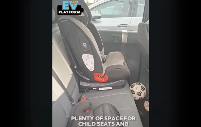 KIA EV3 is seriously spacious! Legroom, cargo space, child seats, headroom & more